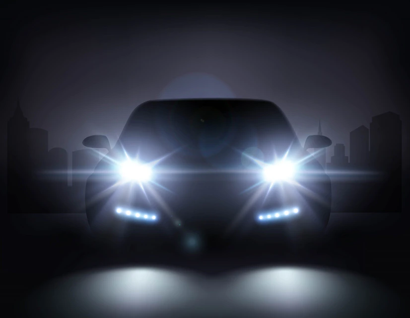 modern car lights composition 1284 21373