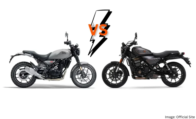 Royal Enfield Guerrilla 450 vs Harley Davidson X440